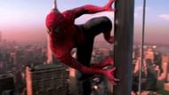 Spiderman's setae, chemical coating, and van der Waals forces work together to enable him to stick to walls and ceilings, representing the science behind his wall-crawling abilities (Image via Sony)